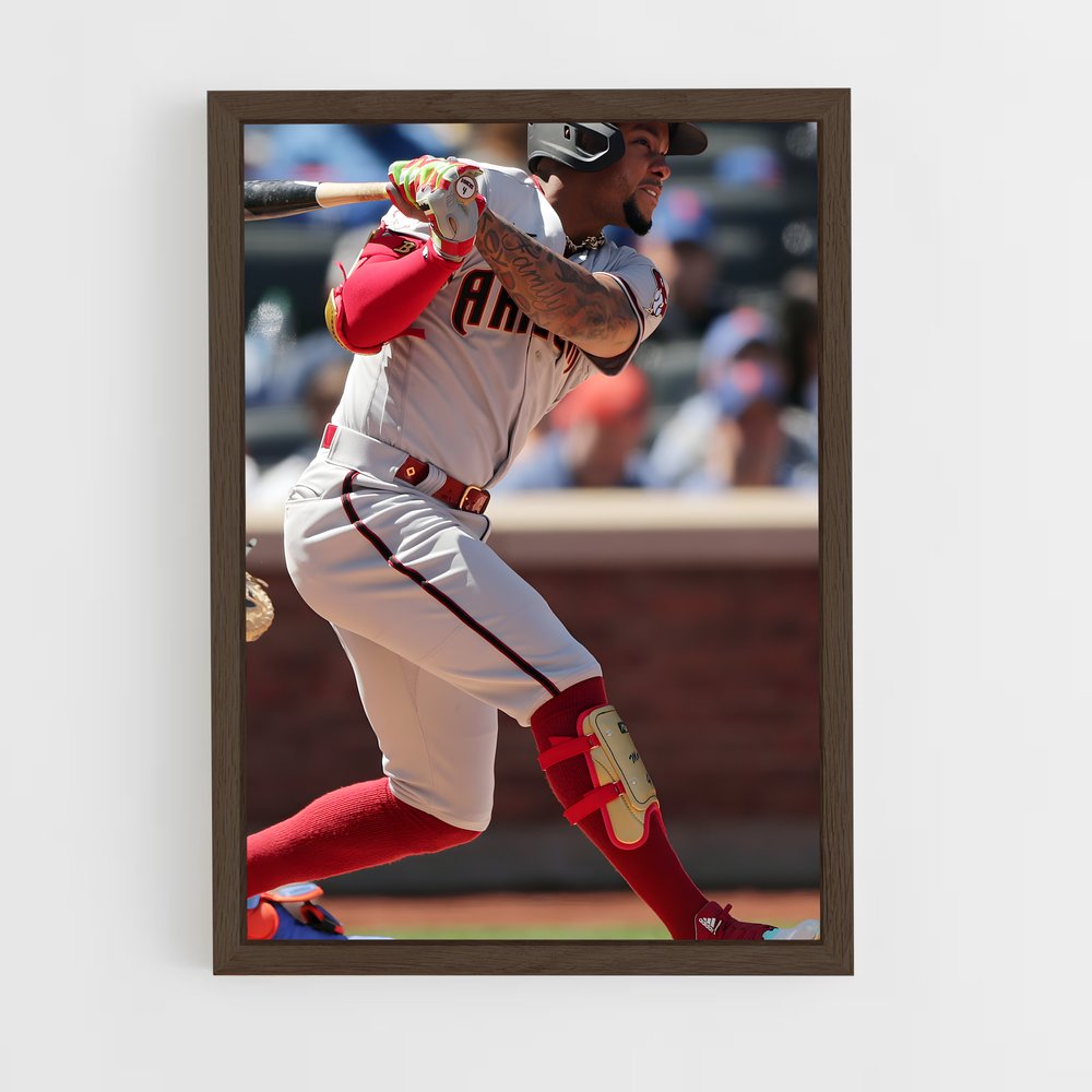 Poster Ketel marte balancer – affiche Baseball (vue 5)